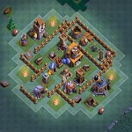 【クラクラ攻略】ＢＨ４配置！（ビルダーホール４配置集）２０１７年６月